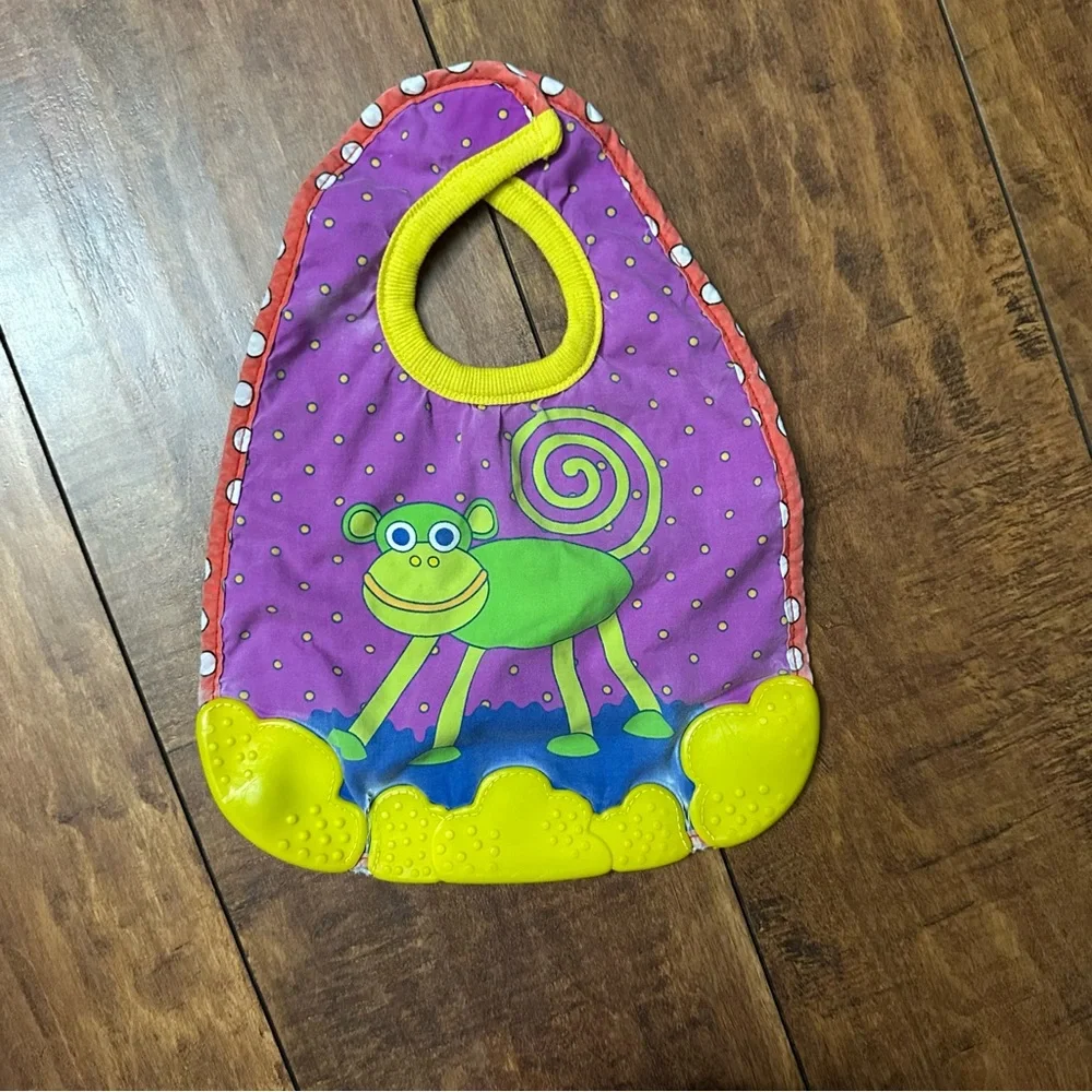 Colorful gender neutral Kids Bib Set, Winnie the Pooh, teething bibs etc.